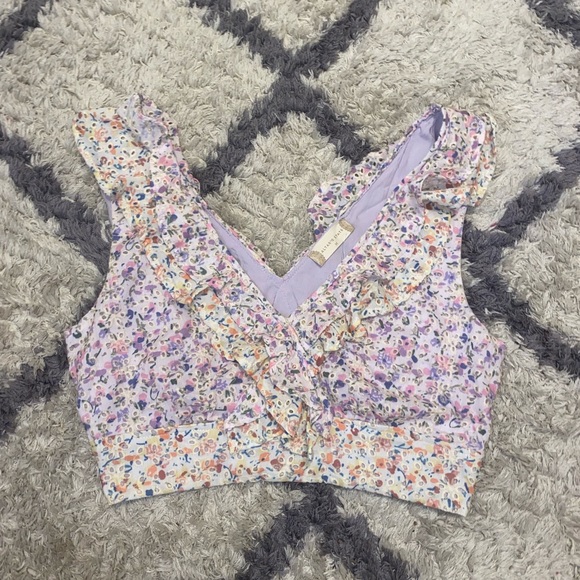 Altar’d State Elysia Floral Top - Picture 4 of 7